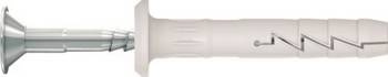 FX-N-K 6x80 mm diblu cu flanșă din nailon pachet de carton 100 buc.