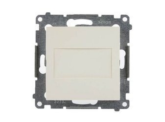 Simon 54 Premium Capac crem ramă (modular)cu cleme sau șuruburi, DPS.01/41