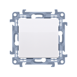 Intrerupător unipolar (modul) 10AX 250V alb Simon 10