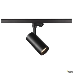 Lampă cu sistem trifazat, NUMINOS PHASE M, negru/negru 3000 K 60° 1004180 Spotline
