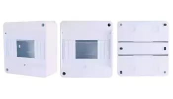 S6 (1x6) Suport de comutare cu suprafață modulată (1x6) FĂRĂ ȘOC / FĂRĂ STRAT DE CONEXIUNE N+PE IP30