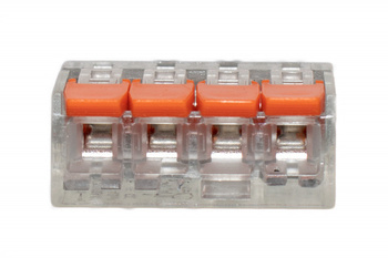 Conector rapid universal cu 4 pini (0,14-4mm2) F-electro