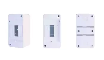 Distribuitor S3 (1x3) montat la suprafață fără capac / cu bloc de borne N+PE IP30