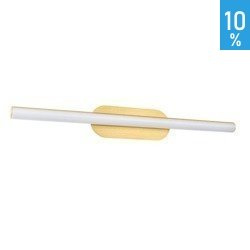 LED lampă de perete Carter alamă alungită orizontal peste imagine baie Italux MB14405-01Z BB