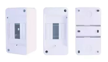 S3 (1x3) UNITATE MODULATĂ PE SUPRAFAȚĂ (1x3) FĂRĂ ȘOC / FĂRĂ FOND DE CONEXIUNE N+PE IP30