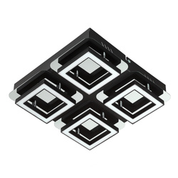 Corp de iluminat plafonieră LIKYA-4 aplicată 4x5W 1200lm 4000K IP20 crom | HOROZ