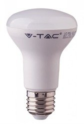 Bec LED Cip SAMSUNG 8W E27 R63 Plastic Lumină rece 143 V-TAC