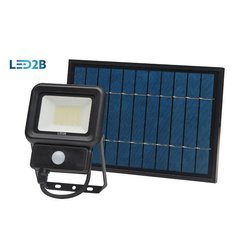 Proiector LED cu detector de mișcare SOLAR LED NCS 20W COLOR COLD WHITE LED2B