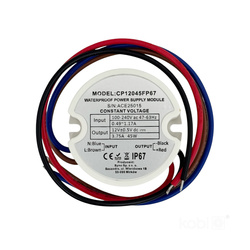 Modul sursă de alimentare pe canal 12V 45W 3,75A IP67 Kobi