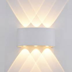 Ortelo LED lampă de perete 3000K alb sablat OWL-451-3-WH