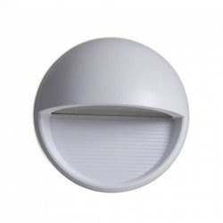 Corp de iluminat cu LED montat pe suprafață 3W IP65 gri circular 4000K Step Light-Round IP65 VT-1182-G 1407 V-TAC