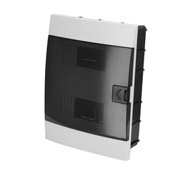 Tablou încastrat 16 module fum alb HOROZ