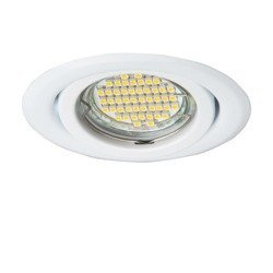 Inel circular decorativ pentru corpurile de iluminat OH15 alb mobil Kobi