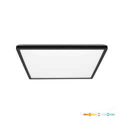 Plafon LED NIVERA SQUARE 18W 3CCT 3000/4000/6000K IP54 negru pătrat Kobi Premium