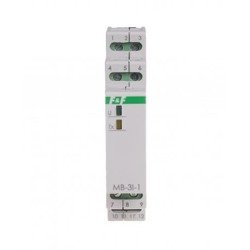 Adaptor: curent; DIN; 0÷285VAC,0÷400VDC; 9÷30VDC; IP20; -20÷50°C; MAX-MB-3I-1-5A F&F