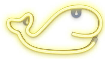 Neon LED lampă de perete MULTIORY alb cald Bat + USB FLNEO9 T-90842 PLASTROL