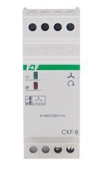 Modul: releu de monitorizare a tensiunii; DIN; SPST-NO; 4s; IP20; CKF-B F&F
