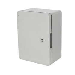 Carcasă standard ABS 250x330x140 cu placă de montare galvanizată HOROZ