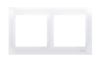 Simon 54 Premium Ramă albă 2 căi universală IP20/IP44, DR2/11