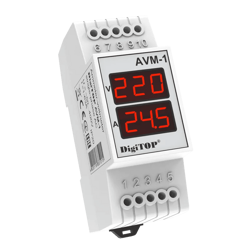 Ampermetru-voltmetru digital AVM-1