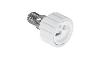 Dulie: reducţie; Corp: albă; Ø: 34mm; L: 54mm; pentru bec; D.3106 PAWBOL