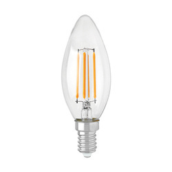 Bec LED VELA E14 4W 2700K WW 490lm lumânare filament Struhm