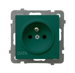 Priză unică cu împământare DATA As GP-1GZD/m/12