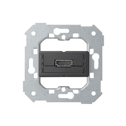 Priză HDMI V1.4 feminină conectare HDMI unghiulară Simon 82