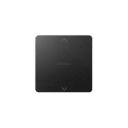 Tastă a întrerupătorului pentru jaluzele cu o singură tastă grafit Simon 82