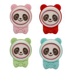 Lampă de priză pentru copii ANDY lampă de noapte panda 1W 30lm IP20 2CCT (culoare aleatorie: roz/albastru/verde/roșu) | HOROZ