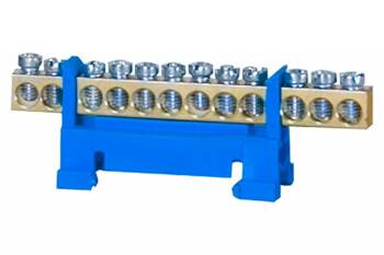 Bandă de protecție 12-mod. LOW 12x16mm2 albastru F-electro