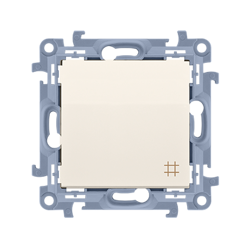 Intrerupător cruce (modul) 10AX 250V crem Simon 10