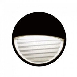 Corp de iluminat cu LED montat pe suprafață 3W IP65 rotund negru 3000K Step Light-Round IP65 VT-1182-B 1404 V-TAC