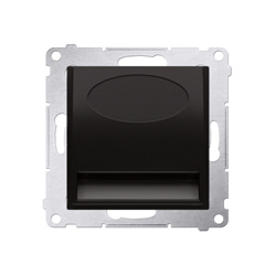 Corp de iluminat pentru scări Simon 54 Premium 230V antracit DOS.01/48