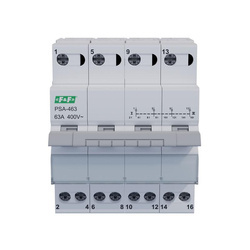 Întrerupător modular rețea - generator 4P 63A 230/400V PSA-463 F&F