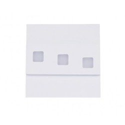 Întrerupător cap scară LED VIKA 1,2W 3000K 100lm alb 12V LS-VWW F&F