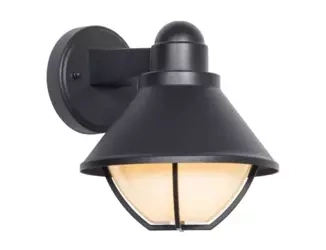 Corp de iluminat de fațadă Edina negru E27