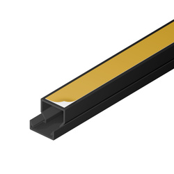 Tava de cablu autoadeziv 15x10 (2m) Antracit Închis EDO777760