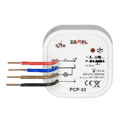 Timer; 3min; SPST-NO; 250VAC/5A; Ualim: 230VAC; în cutie de metal; PCP-03 ZAMEL