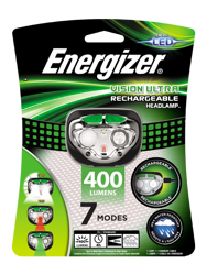 Far Energizer Vision Ultra HD cu baterie reîncărcabilă 400lm IP4X