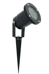 Reflektor ogrodowy wbijany Diego GU10 IP65 czarny GTV