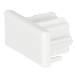 Capac de capăt pentru șină MEVA PRO Alb, alb EDO777513 Edo Solutions