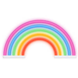 Neon LED Rainbow lampă de perete 5 culori Bat + USB 5V 1A FLNE14X T-90885 PLASTROL