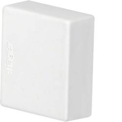 Piesa de capăt 15x15mm 10 buc. tehalit.LF Hager alb