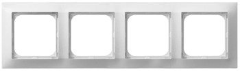 Ramă cvadruplă albă Ospel Impresja R-4Y/00