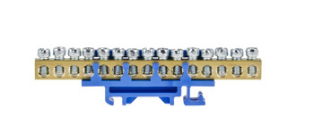 BANDĂ DE BORNE 15X16 MM2 - ALBASTRU