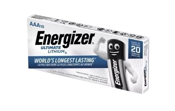 Baterie litiu AAA LITHIUM Energizer R03 L92 1.5V (pachet de 10 buc)