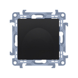 Ieșire pentru cablu (modul) negru mat Simon 10