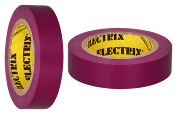Bandă izolatoare electrică din PVC 19mm x 20m impermeabil Anticor 211 violet