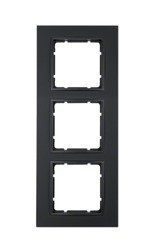 B.7 Ramka 3-krotna antracyt mat Berker